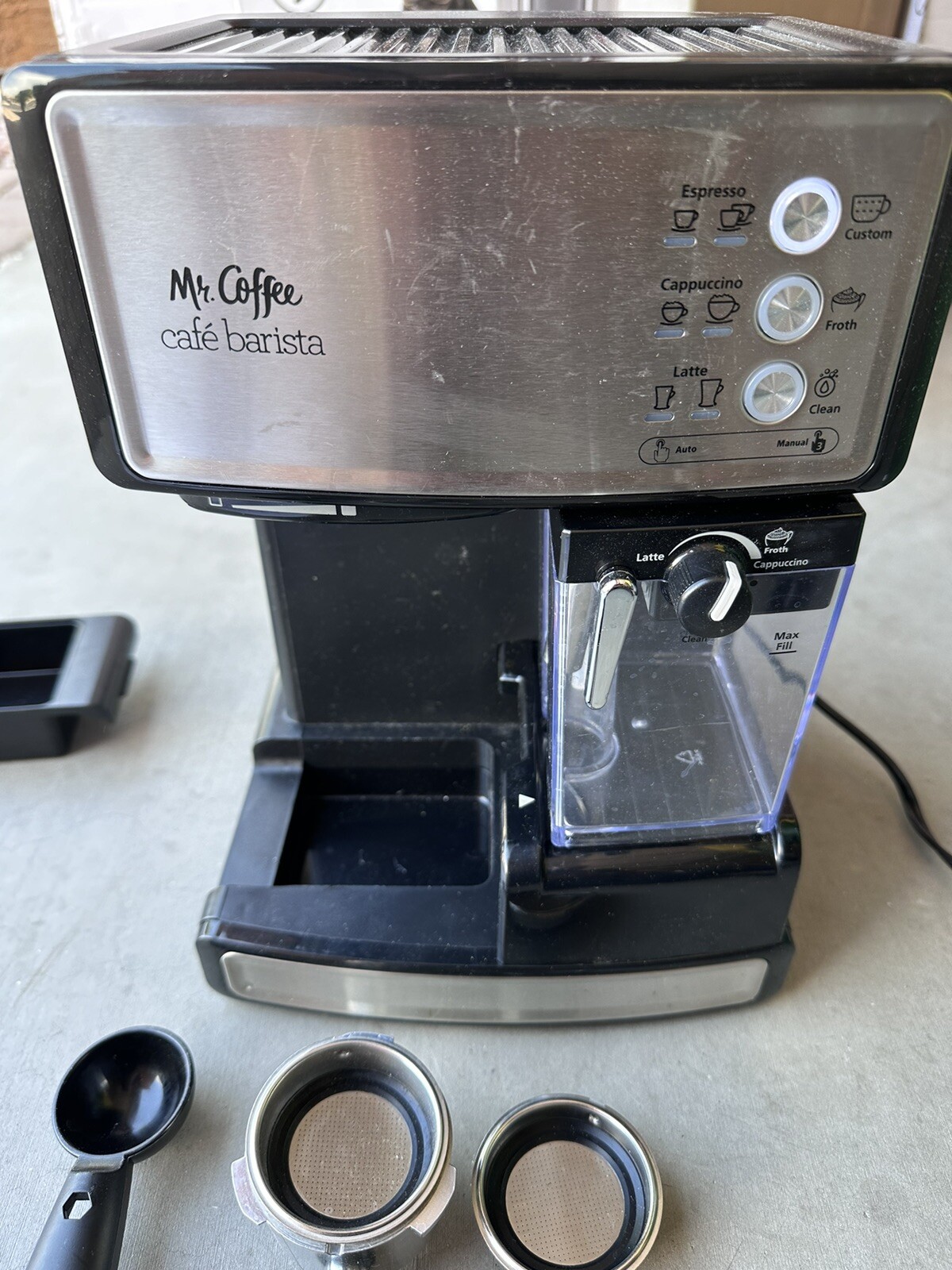 Mr. Coffee BVMCECMP1000RB Café Barista Espresso and Cappuccino Maker