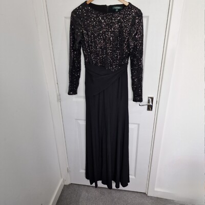 princess polly baby blue dress Black Long Sleeve Off Shoulder Velvet Sequin Maxi Dress  Aquarius Brand