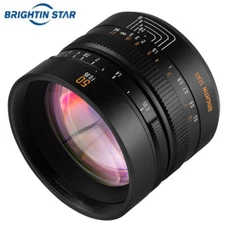 Brightin Star 50mm F0.95 APS-C Super Large Aperture Lens Canon Nikon Fuji Sony 