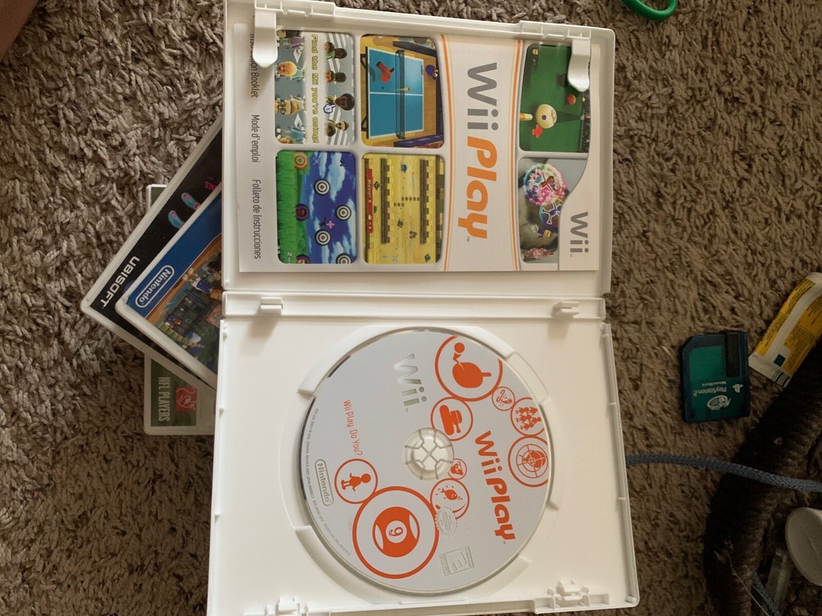 Wii Play Wii game (disk, manual, case) 45496900069| eBay