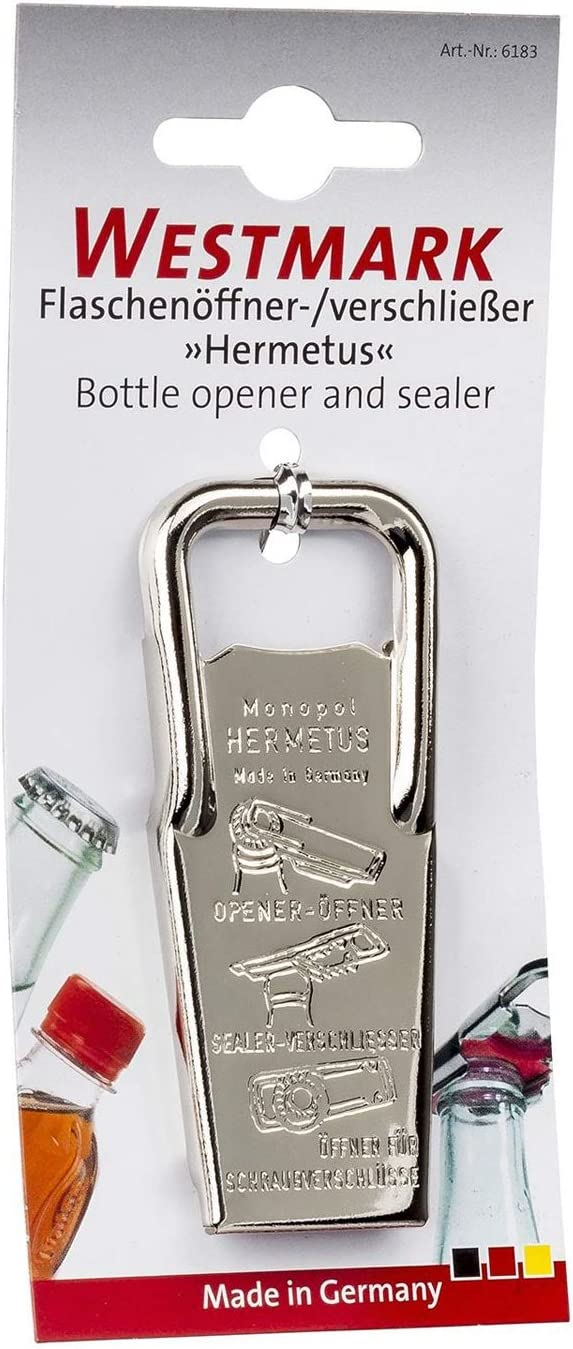 Westmark Bottle Opener and Sealer, bottle opener, screw cap opener, 3