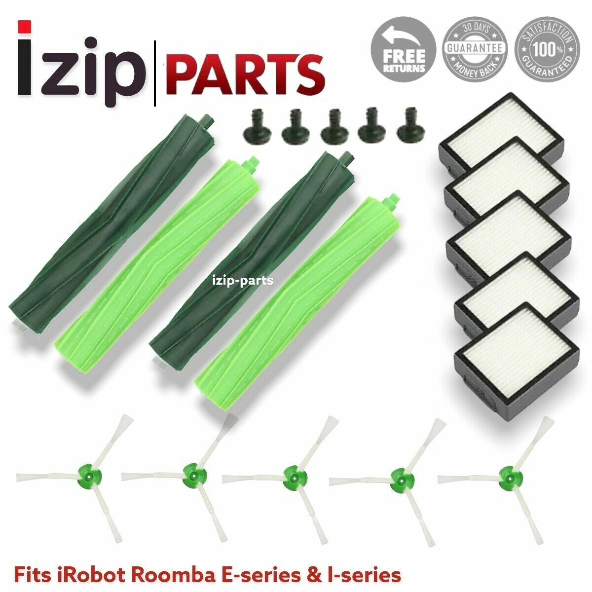 19-Piece iRobot E-Series Replacement Kit for E5 E6 E7 i7 i8 i8+ Robots