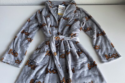 Peanuts Snoopy  Robe Women s Sz M BOO Halloween Super Soft Woodstock NEW