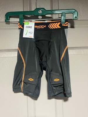 Shock Doctor SD30030-00001-XS Boys Compression Hockey Short With Bioflex Cup New
