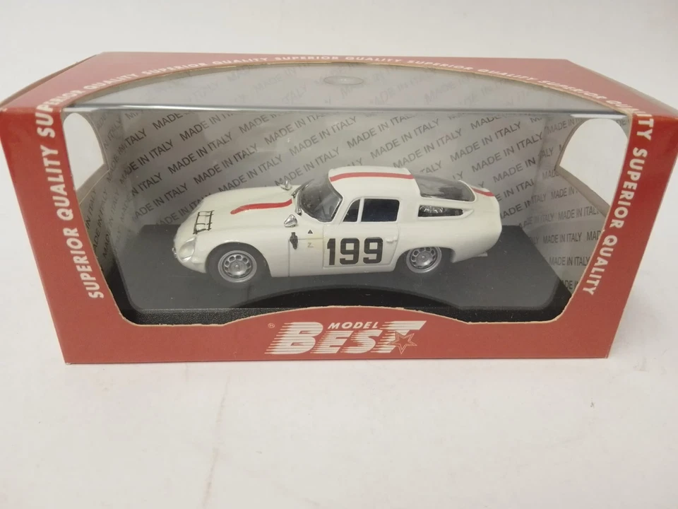 Best Model Alfa Romeo TZ1 #199 Nabokov Monza 1964 1/43 9116 - Immagine 2 di 3