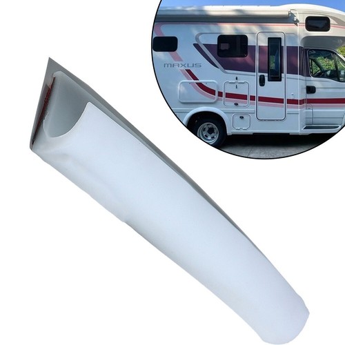 Water Control 2m PVC Rubber Seal Gutter for Cars Vans RVs Easy Install