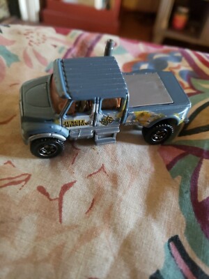 Matchbox International CXT truck, Jungle Mission, Blue, loose, 1/64