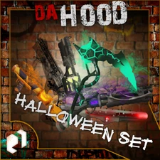 Halloween Set  | Full Set | Da Hood | Roblox | Fast and Cheap | 6 items