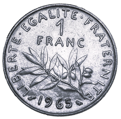 France 1 Franc, 1965 Gem Unc~The Seed Sower~Free Shipping | eBay