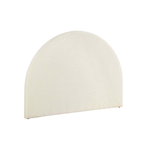Bed Head Queen Size Boucle - Grei White