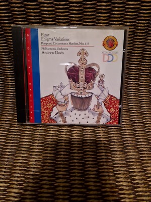 CD Sir Edward Elgar / Andrew Davis Enigma Variations CBS Masterworks Digital