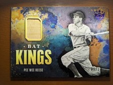 2021 Panini Diamond Kings Peewee Reese Bat King 3/10 MT HOF relic GU