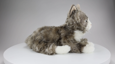【3月末まで値下】Carl Dick 猫　ペルシャ　白グレー　ぬいぐるみ Carl Dick 猫 ペルシャ 白グレー ぬいぐるみ 【公式通販】