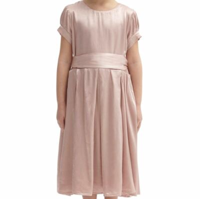 GHOST Mia Kid Girl Bridesmaid Dress 100% Viscose, Pink ,Size 7-8Years, RRP  £120 UK