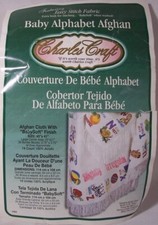 Charles Craft Baby Alphabet Afghan Cross Stitch Kit 45