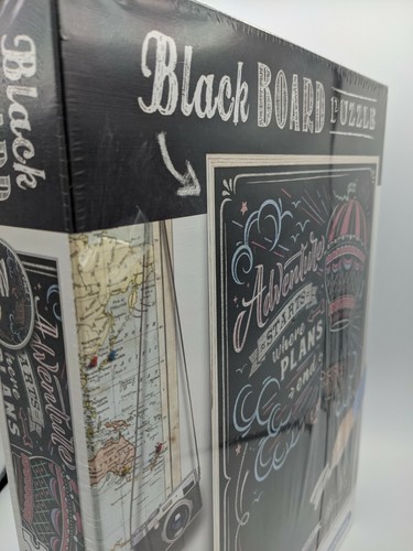 Rompecabezas de tablero negro Clementoni rompecabezas novedad ~ nuevo sellado ~ hecho en Italia - Imagen 5 de 7
