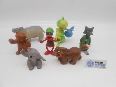 7 Vintage Figuren Tiere 70er 80er 90er Ravensburger Bullyland Raritäten /R11F4