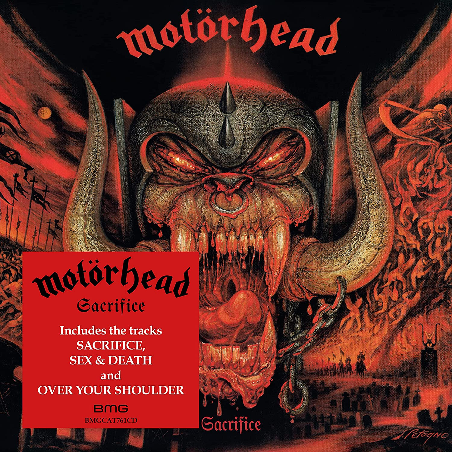 Motorhead Sacrifice CD Digipack New And Sealed