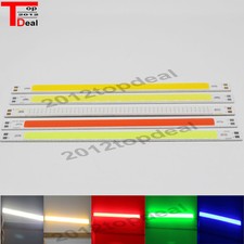 200 X 10mm 10W 12V COB LED Light Bar diode Warm white Red blue Green for Car