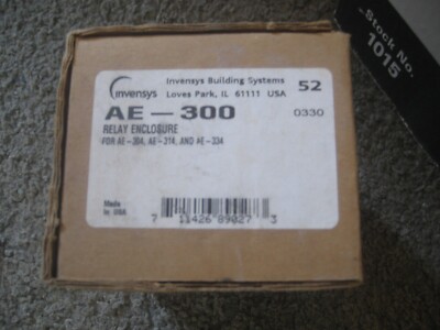 NEW LOT of 2 Invensys Power Relay Enclosure 50/60 Hz High Volt Coil ...