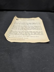 1989 Dragon Warrior Nintendo Nes REV-A Poster Letter Box  BRAND NEW SEALED 