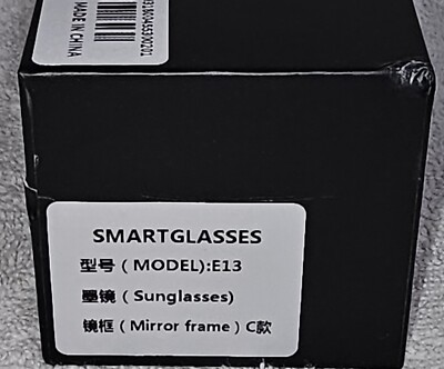 Senbono Black Square Smart Sunglasses | eBay display picture 2