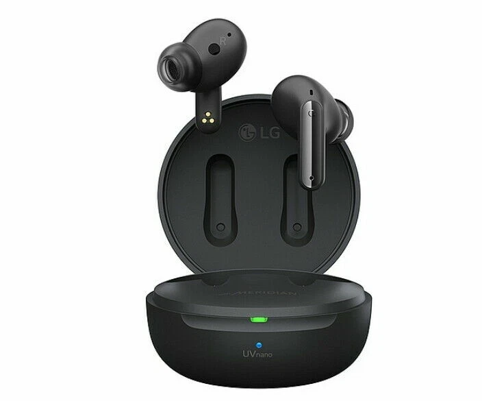 LG Tone Free Tone-TFP8 Wireless v5.2 Active Noise Canceling UV Nano FedEx /Black - Image 3 of 4
