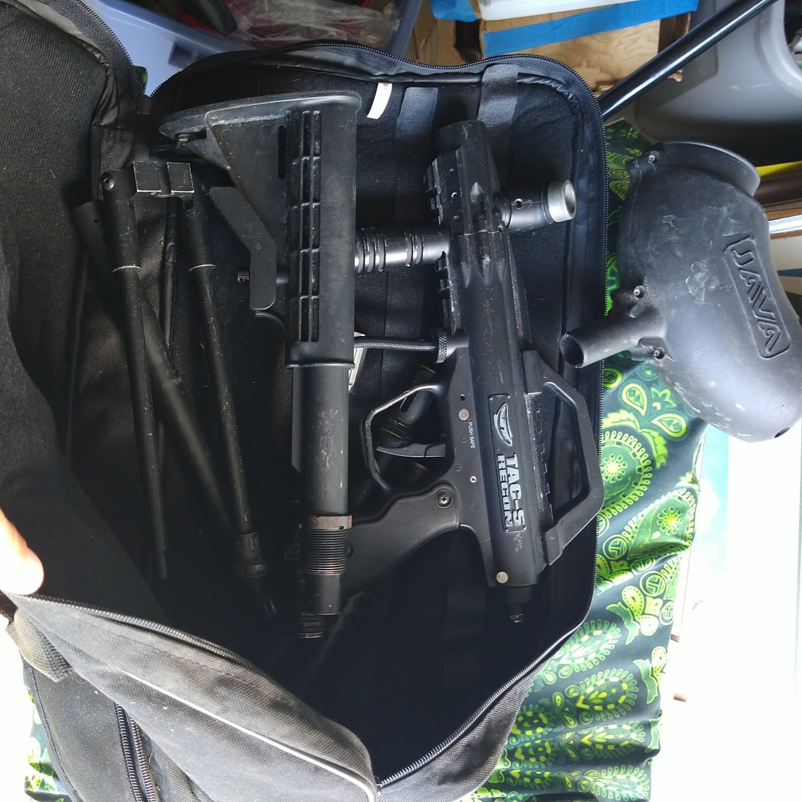 JT Tac5 Recon Paintball Marker Gun w/ Accesories eBay