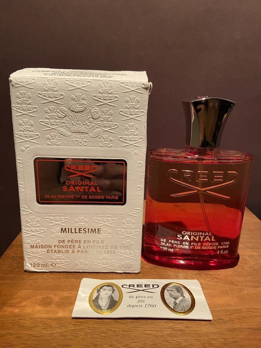 CREED ORIGINAL SANTAL MILLESIME 4 FL. OZ / 120 ml Eau de Parfum