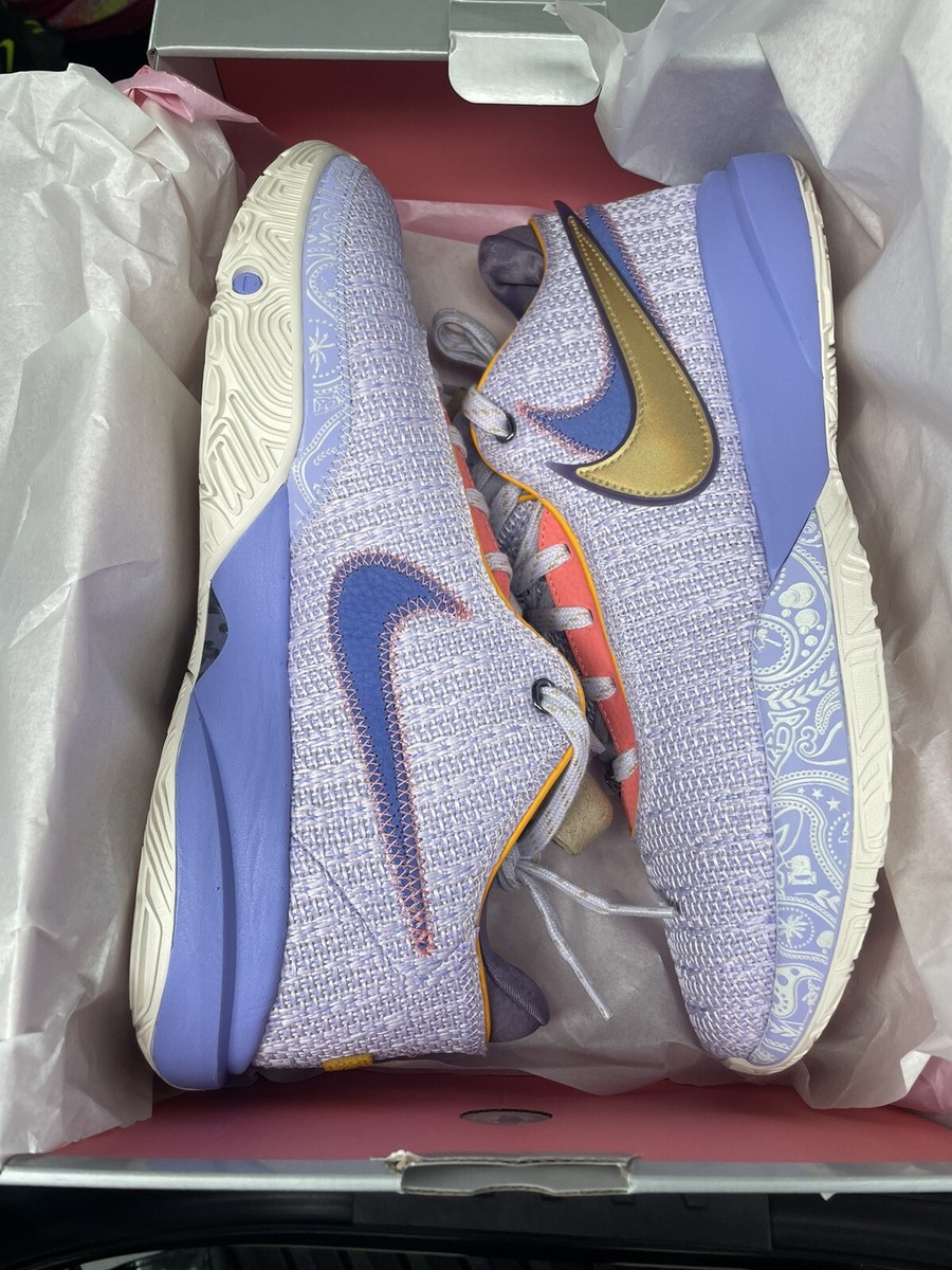 Size 12 Men's - Nike LeBron 20 Violet Frost 2022 | eBay