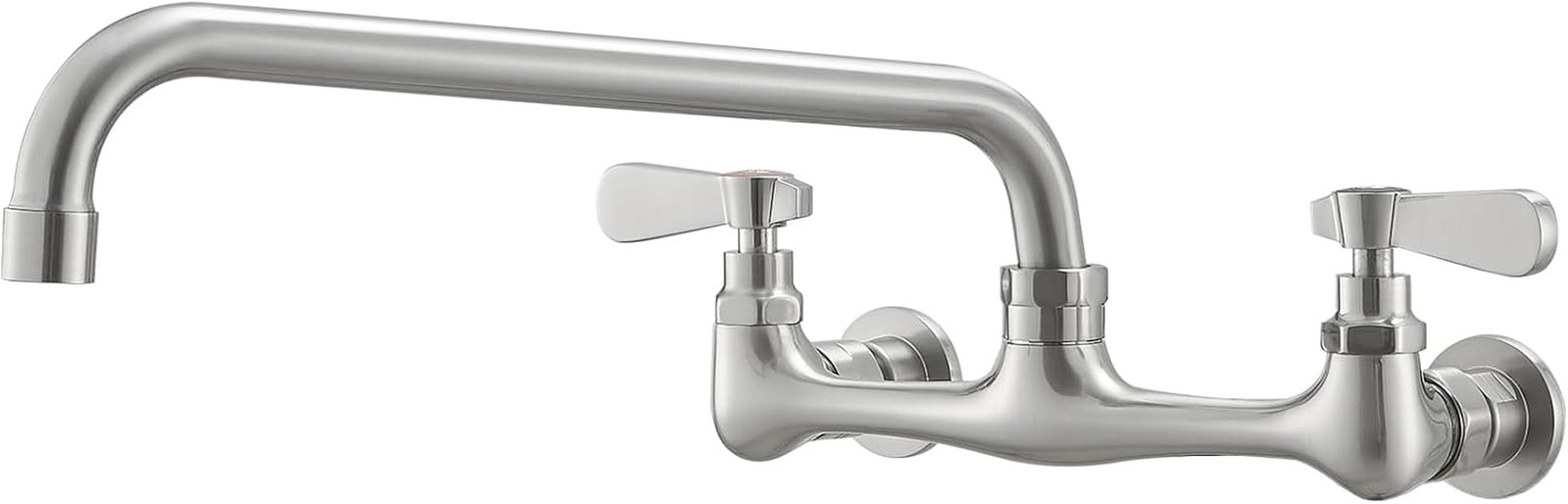 With 12 Swivel Spout Two Handle Commercial Si G1n