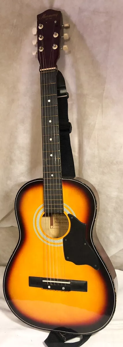 Harmony sunburst acoustic guitar deals