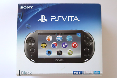 SONY PS Vita PCH-2000 ZA11 Black Console Wi-Fi model JAPAN SONY PS Vita PCH-2000 ZA11 Black Console Wi-Fi model JAPAN
