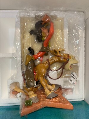 WDCC Disney Statue Melody Time American Folk Heros Pecos Bill & Widowmaker New M