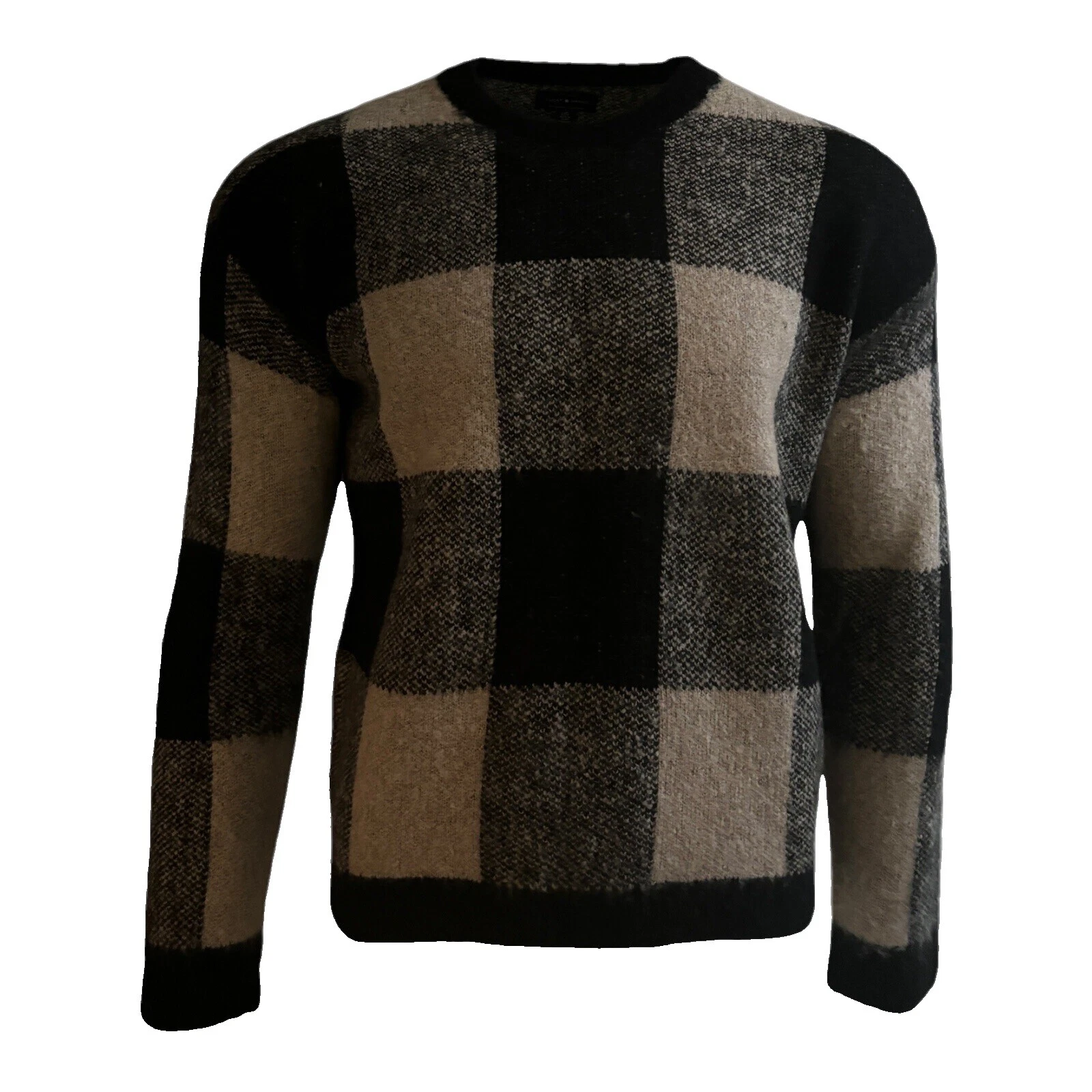 Suéteres Negro Algodón Lucky Brand para hombres