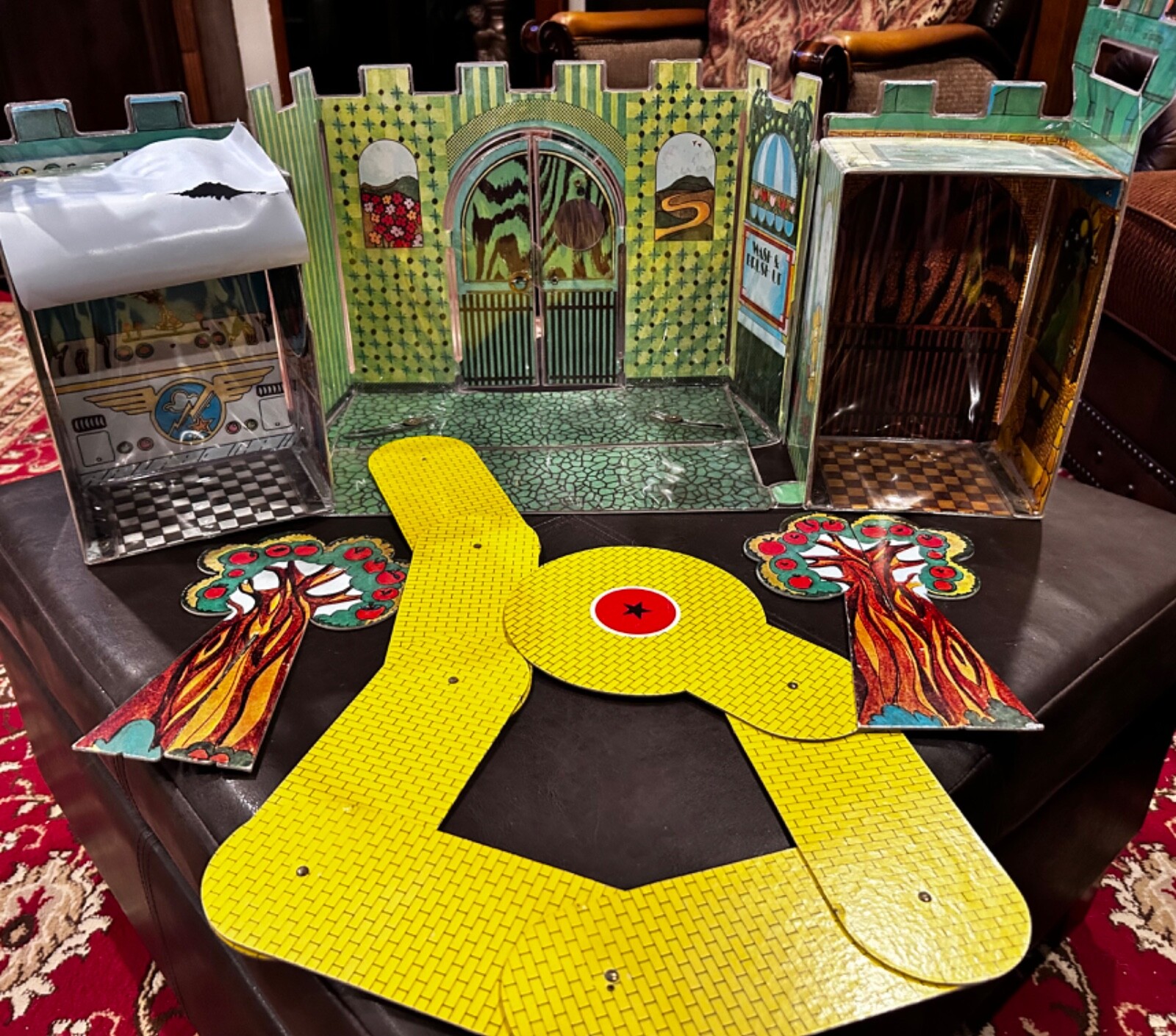 1974 wizard Of Oz Emerald City Playset & 6 Characters in box Mego . eBay