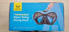 SABRE COVE Scuba Diving Mask w/Anti-Fog Wiper, Tempered Glass Snorkeling Mask