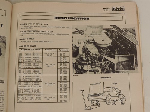 MAZDA 323 (CITROËN Visa Super GT Chrono HORIZON) - Zeitschrift Automobile Technique - Bild 2 von 4