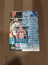 1994 Upper Deck Basketball Shaquille O'neal The Jordan Report #53 Orlando Magic