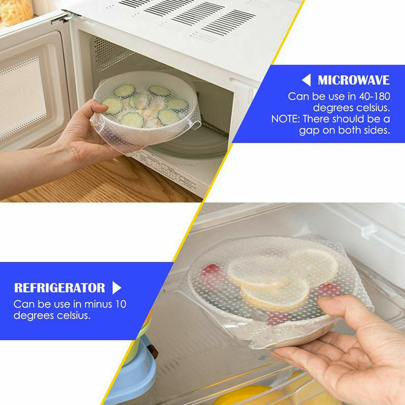 Transparent Silicone Sealing Cover For Refrigerator, Microwave