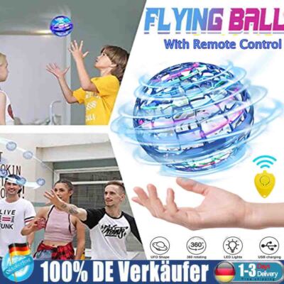 Hover Fliegender Ball Flying Orb Ball mit RGB Licht Spielzeug Jungen Magic Ball