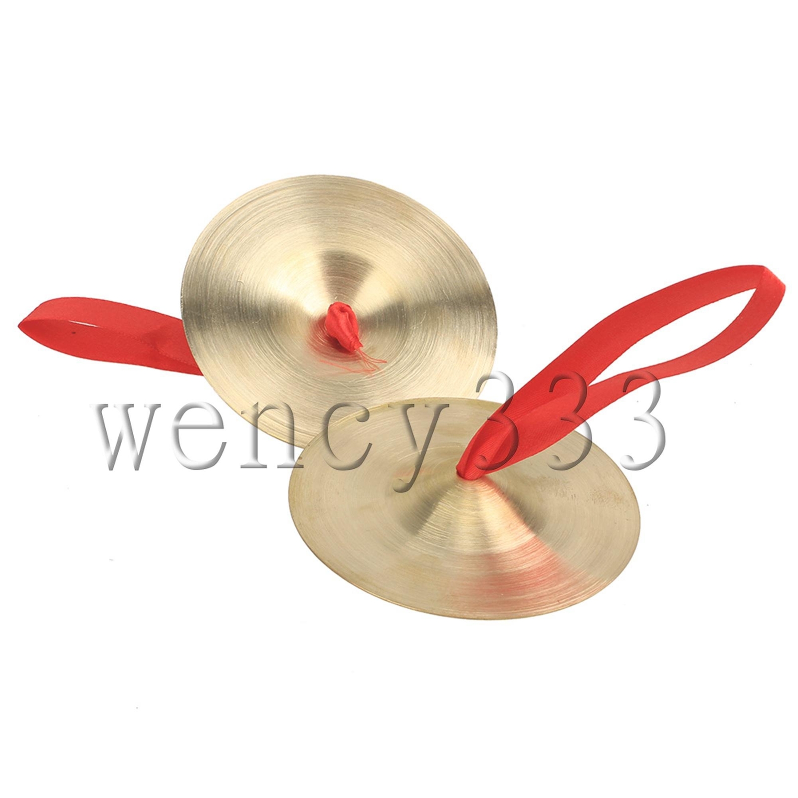 Orff Instruments Copper Cymbals Child Musical Instrument Toy 9cm