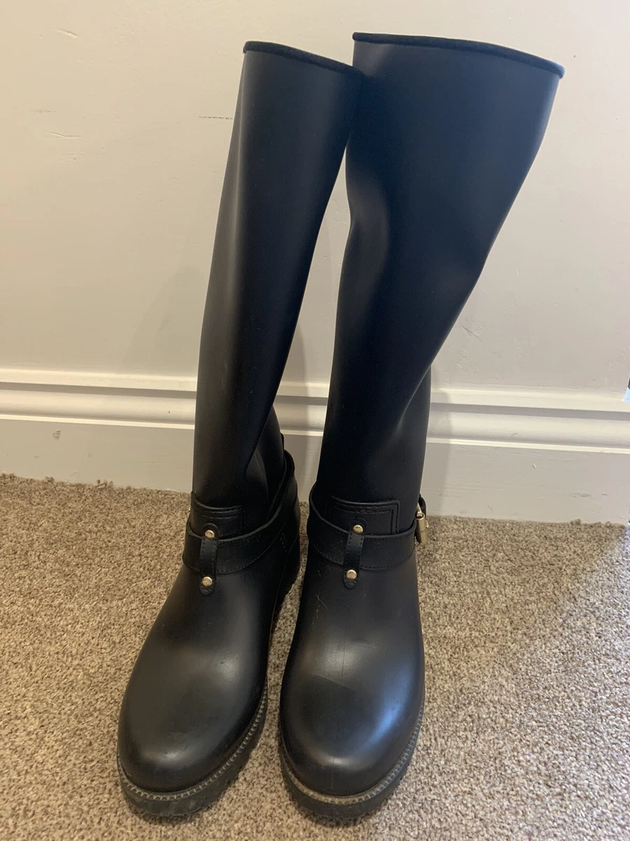 Authentic Mulberry Size 39 Tall Wellies eBay