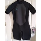 O'Neill Women's Reactor-2 2mm Back Zip Wetsuit Size 14 Black Shorty Short Jane