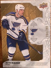 19/20 UPPER DECK ENGRAINED LEGENDS BASE #48 Keith Tkachuk #294/299 Blues🎵