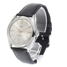 Tudor Oyster 7934 34mm SS Silver Dial Hand-Winding Watch C13674