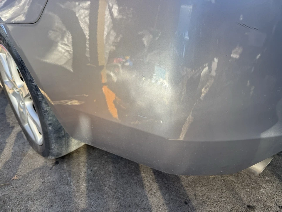 Conjunto de cubierta de parachoques trasero Acura Tsx 2004 OEM B522M Meteor Silver excelente local P Foto 2 de 4