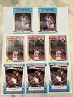 Michael Jordan NBA Fleer 8 Card Lot 1988-1990 Super Star Stickers & More 🔥🔥🔥