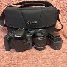 Canon EOS Rebel T6i 24.2 MP Digital SLR Camera with 18-55mm IS STM Zoom Lens