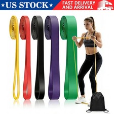 Heavy Duty Resistance Bands Set 5 Loop For Working Out, Body Stretching, Fitnes
